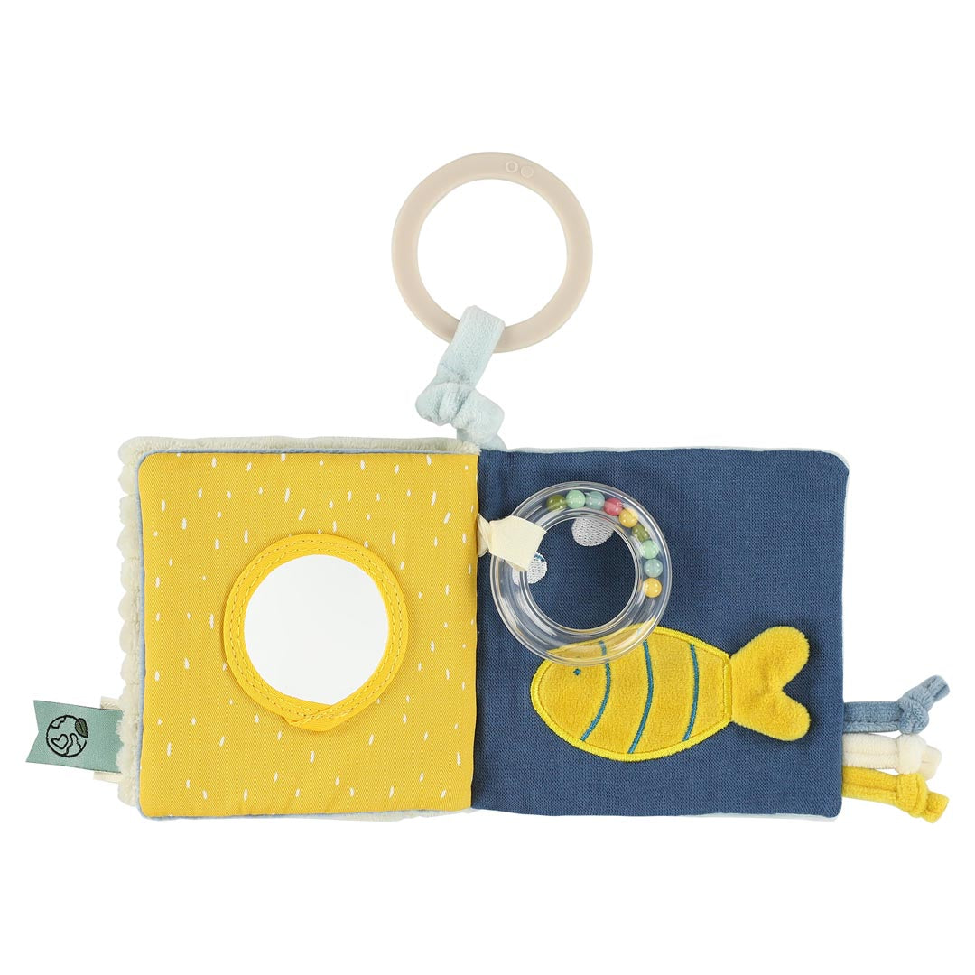 Livre sensoriel pour poussette - Monsieur Requin 