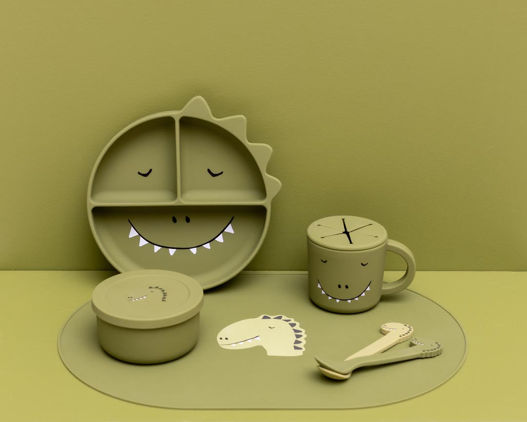 Silicone snack cup - Mr. Dino