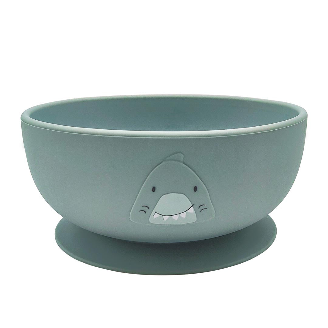 Silicone bowl with suction - Mr. Shark
