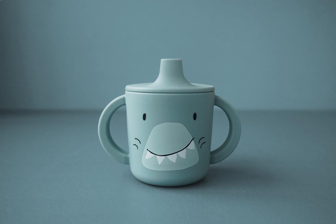 Silicone sippy cup - Mr. Shark