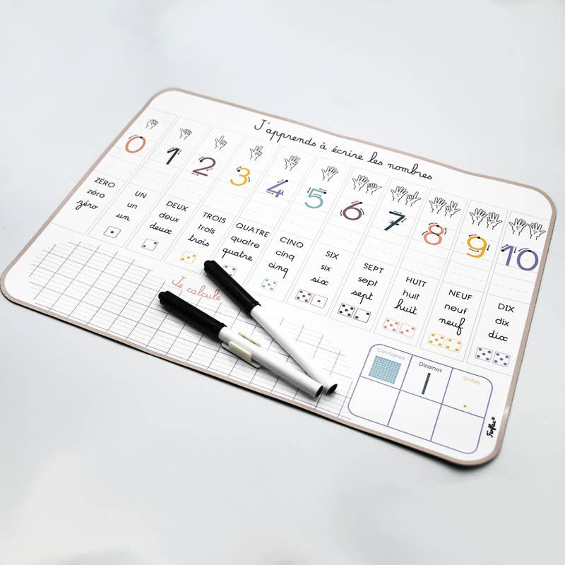 Magnetic slate - I'm learning to write numbers