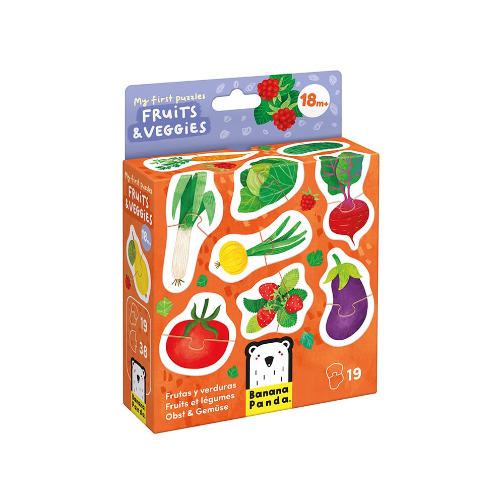 Mes premiers puzzles Fruits et légumes (18 mois et plus)
