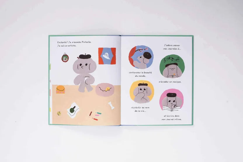 Livre enfant - Le Portrait de Pistache