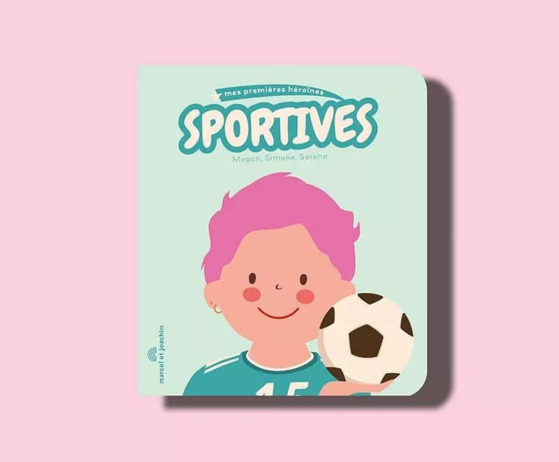 Livre éducatif cartonné pour enfant - Les Sportives