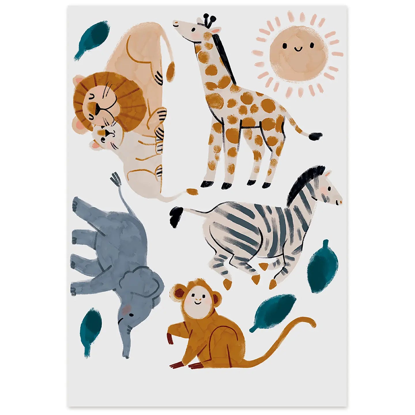 Iron-On Prints - Safari