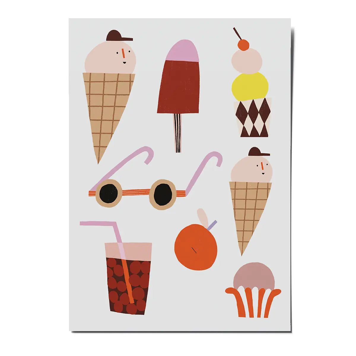 Ironing Pictures - Ice Cream