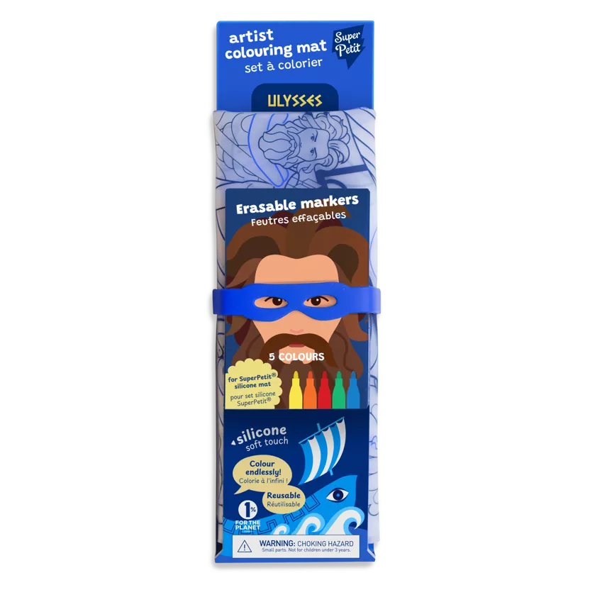 REUSABLE COLOURING MAT: ULYSSES' ODYSSEY