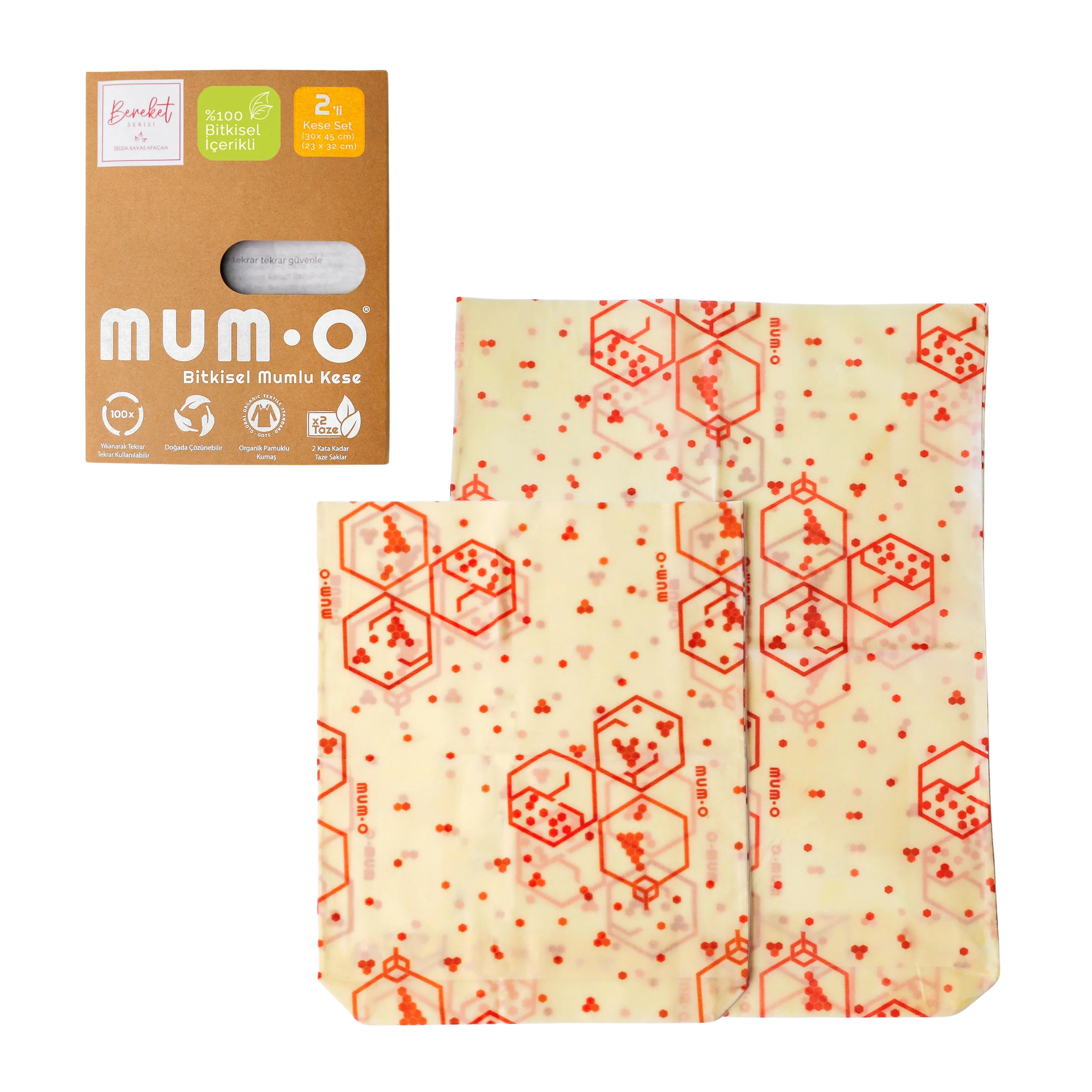 Vegan Bags (Assorted Set of 2)