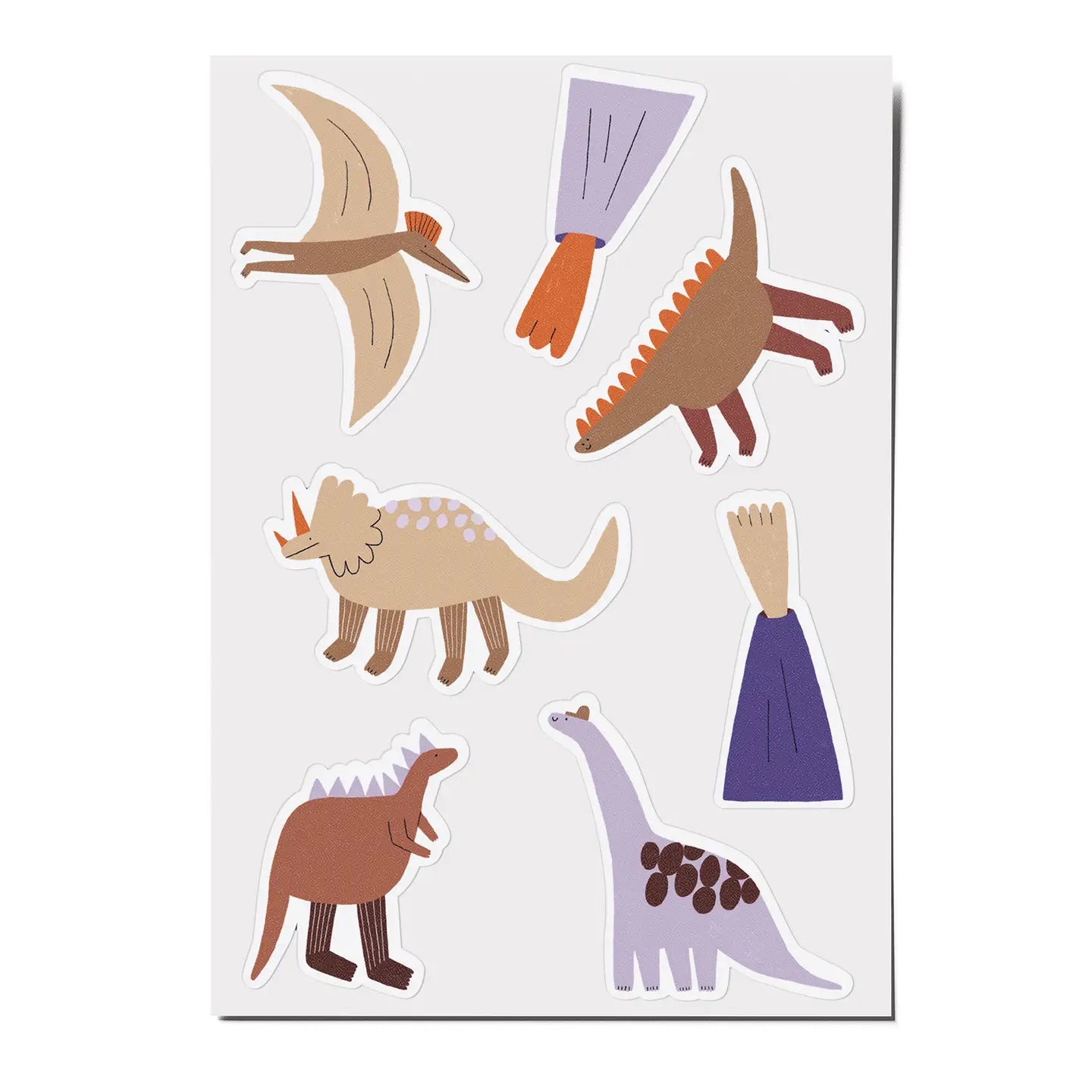 Sticker Sheet "Dinosaurs" | 3 Sheets