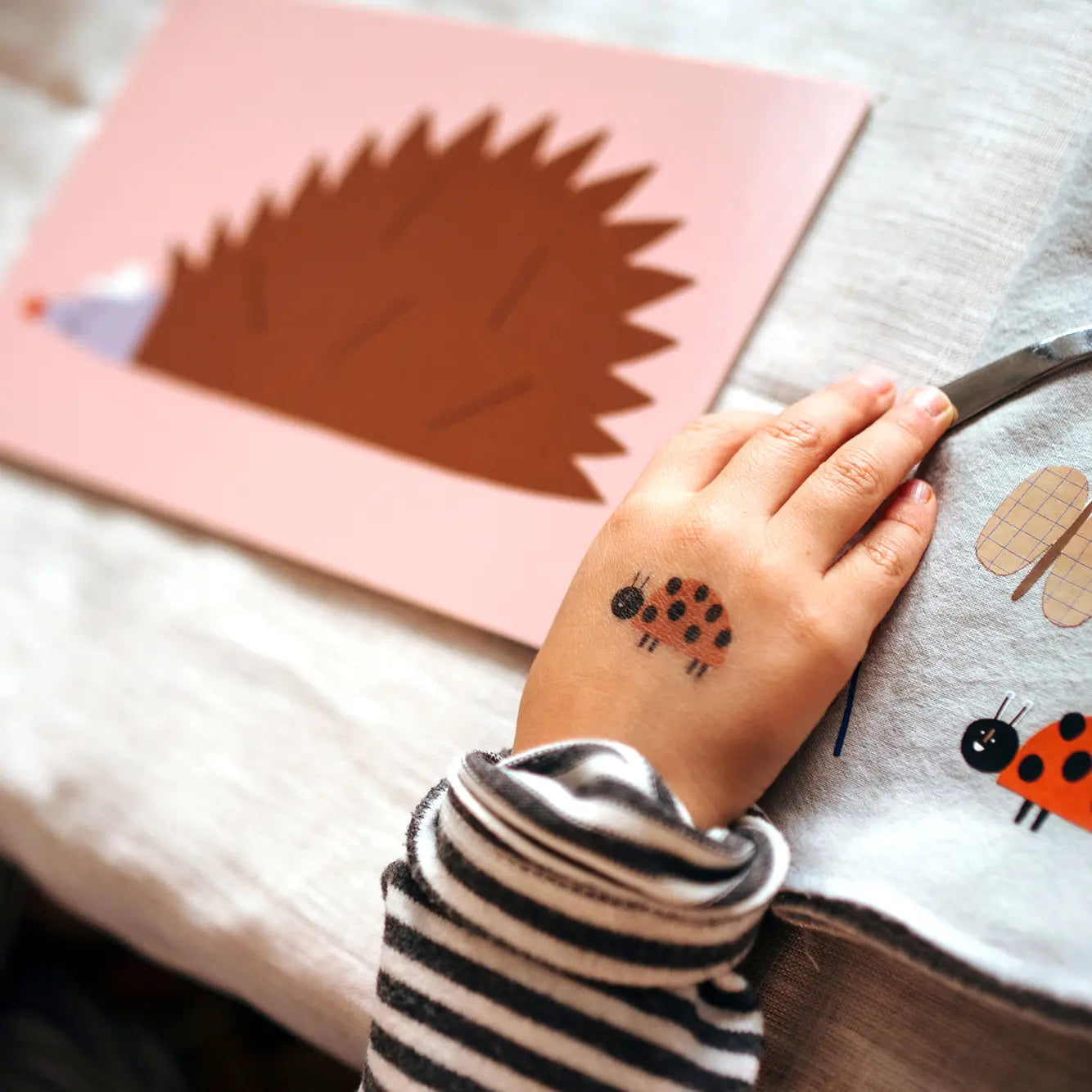 Organic Ladybug Tattoos