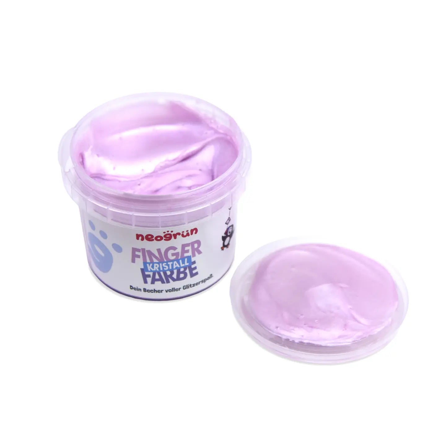 Crystal Organic Finger Paint - Vegan - Rose Quartz