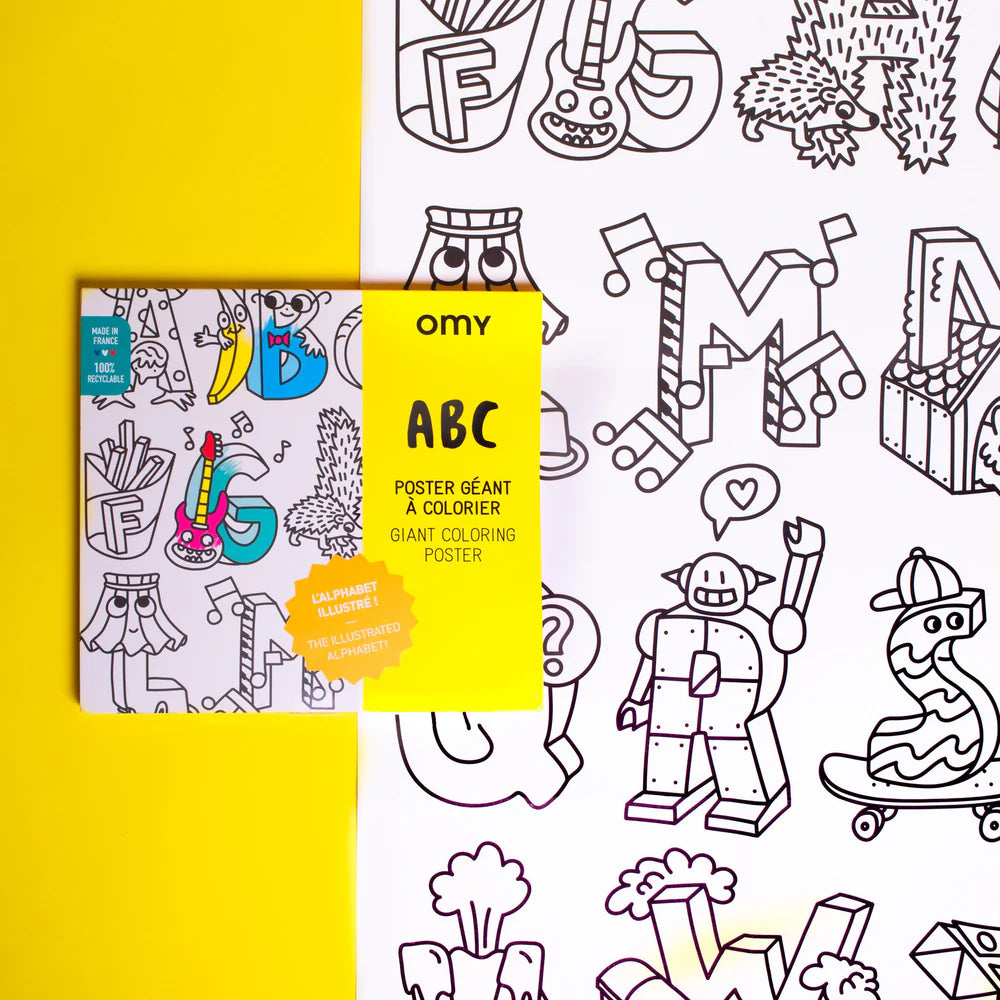 ABC - Giant poster