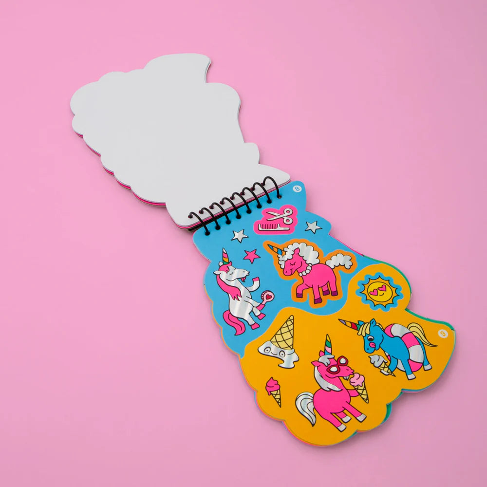 Super livre de coloriage et d'autocollants - Dino