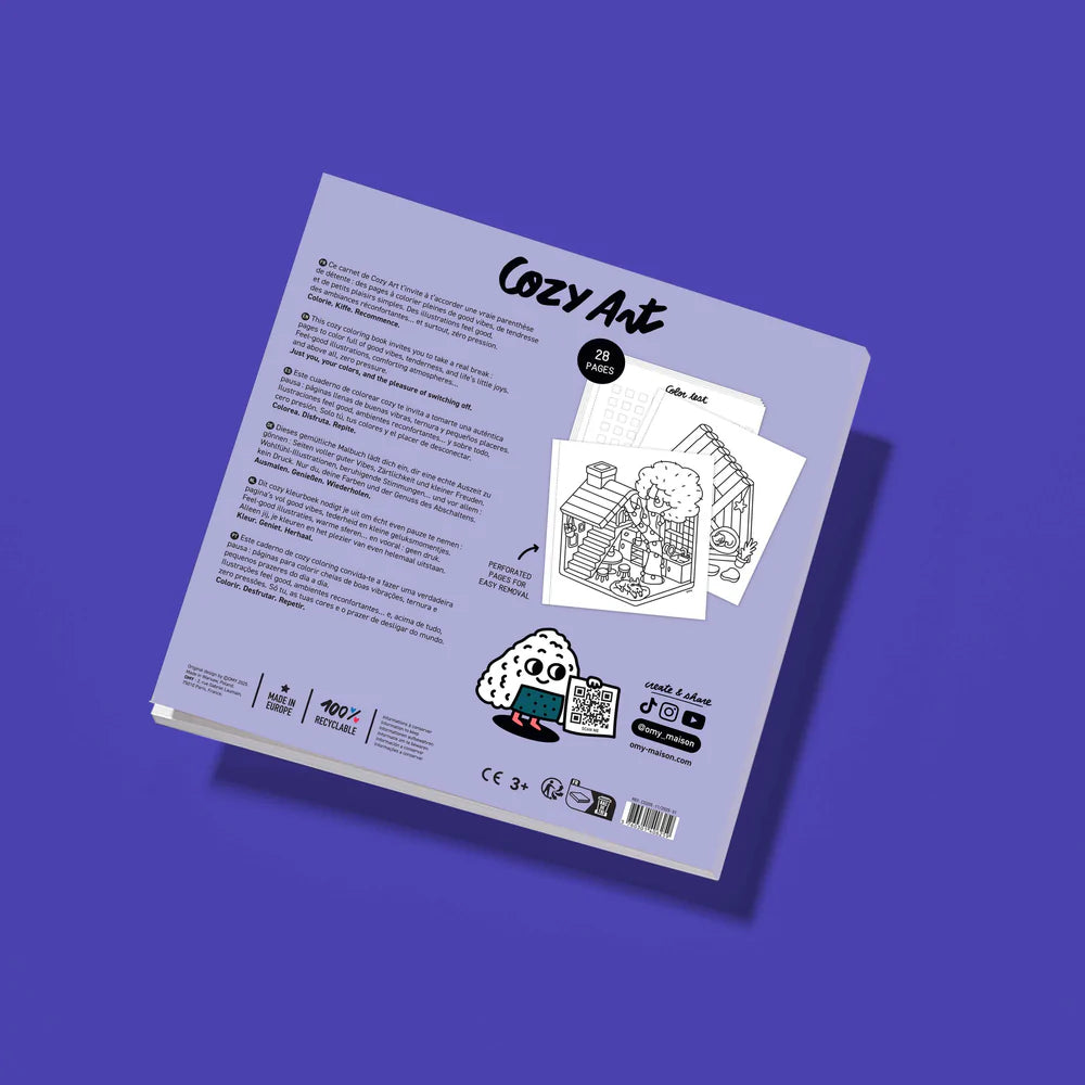 Super livre de coloriage et d'autocollants - Dino