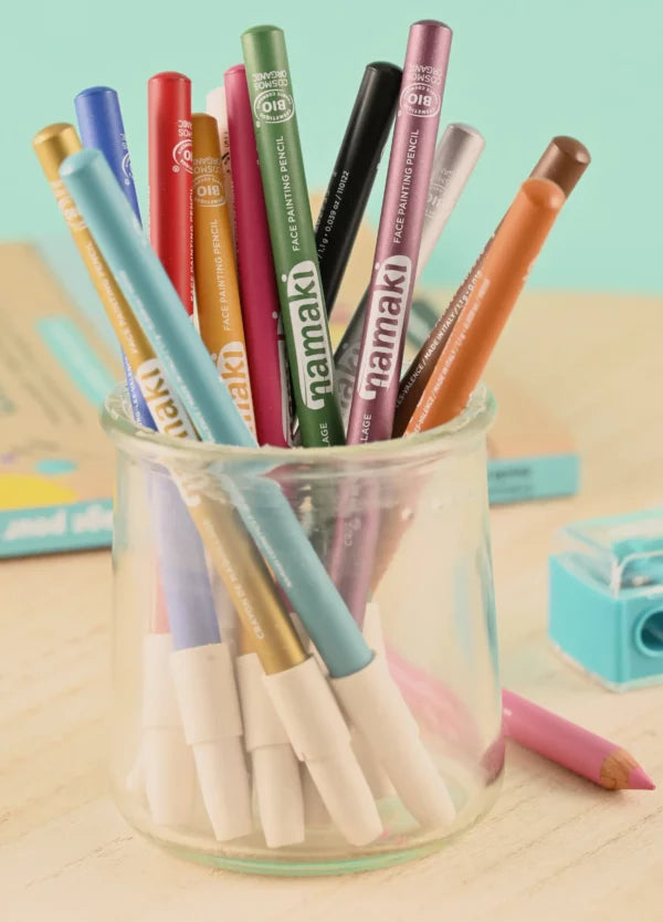 Coffret de crayons jumbo de maquillage - 6 couleurs Mondes enchantés