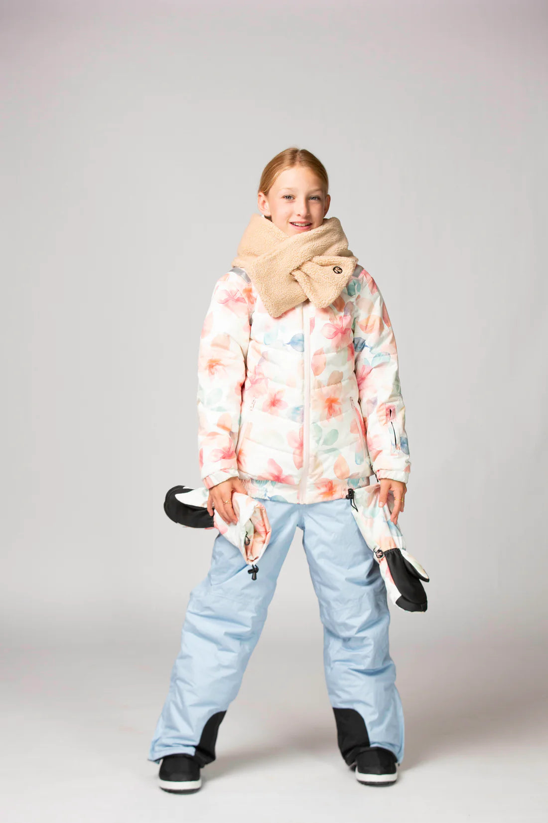 Sherpa Scarf Light Brown