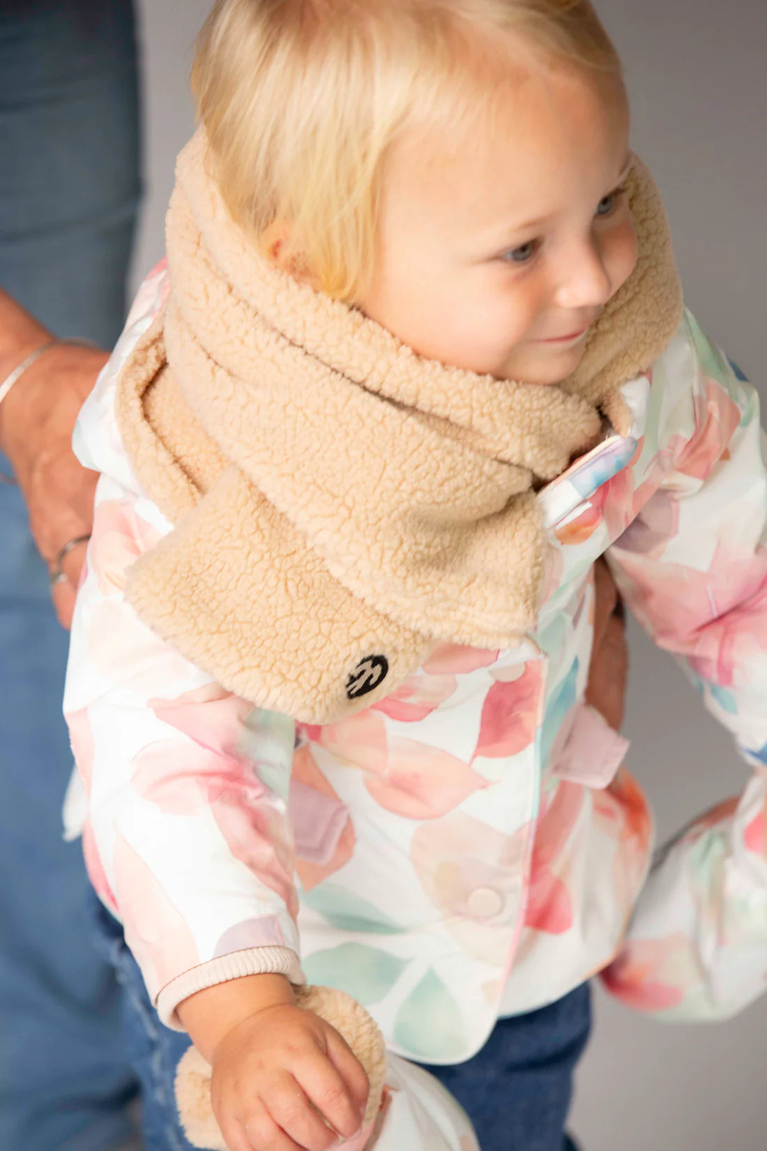 Sherpa Scarf Light Brown