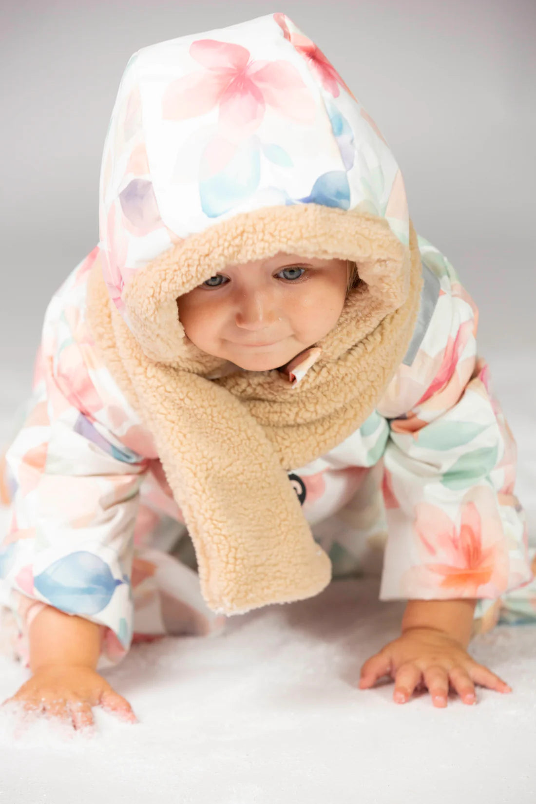 Sherpa Scarf Light Brown