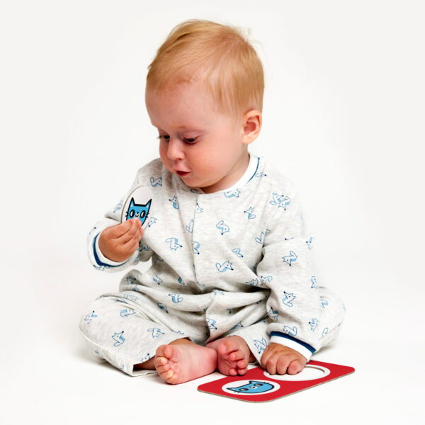 Contraste élevé, assortissez les jumeaux (+12 m)