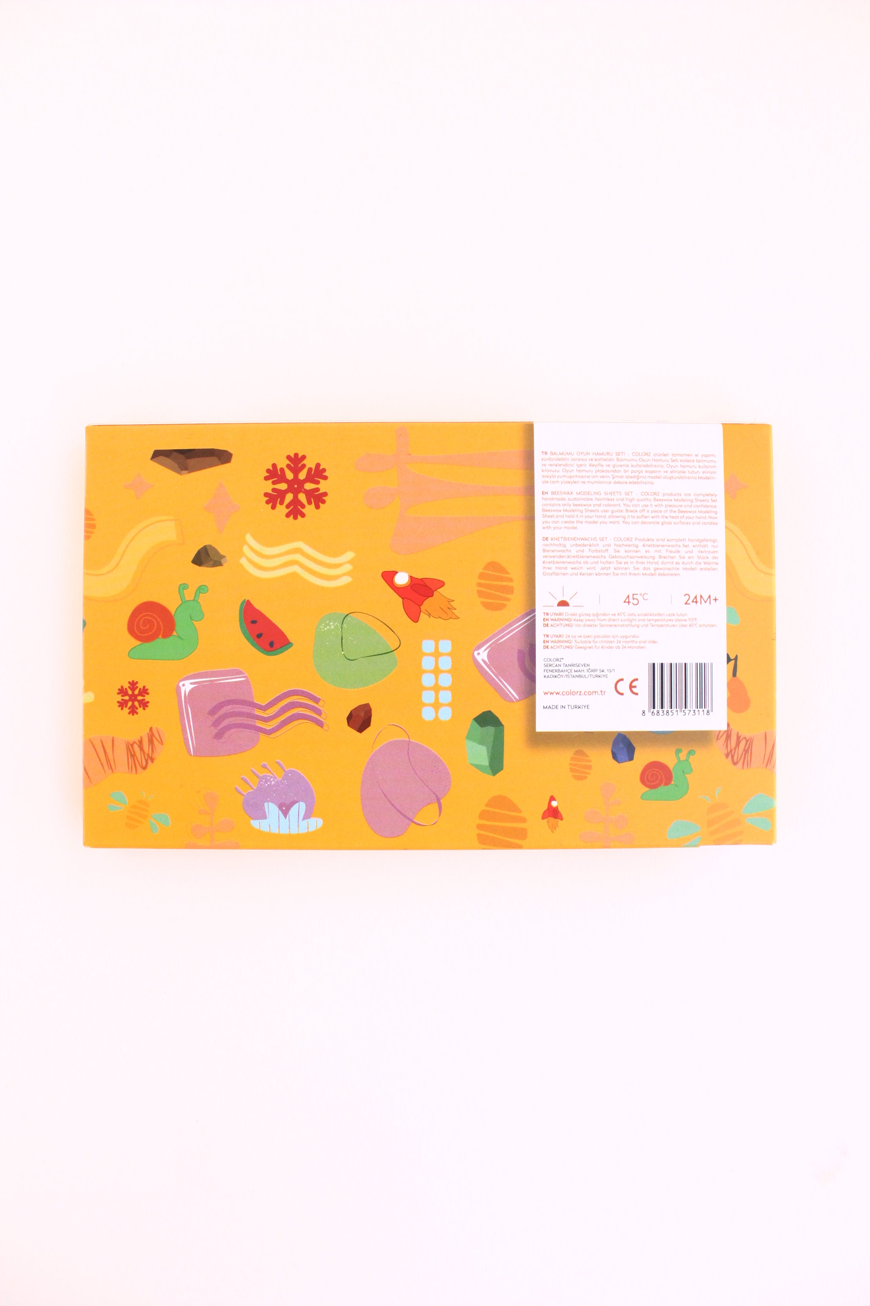 Beeswax Modelling Sheets (10 Colours/Sheets)