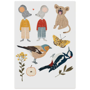 Écussons thermocollants - Motif coccinelles