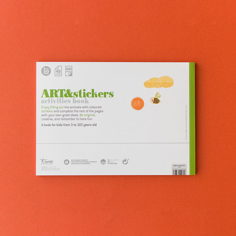 Art & Stickers Activity Book
