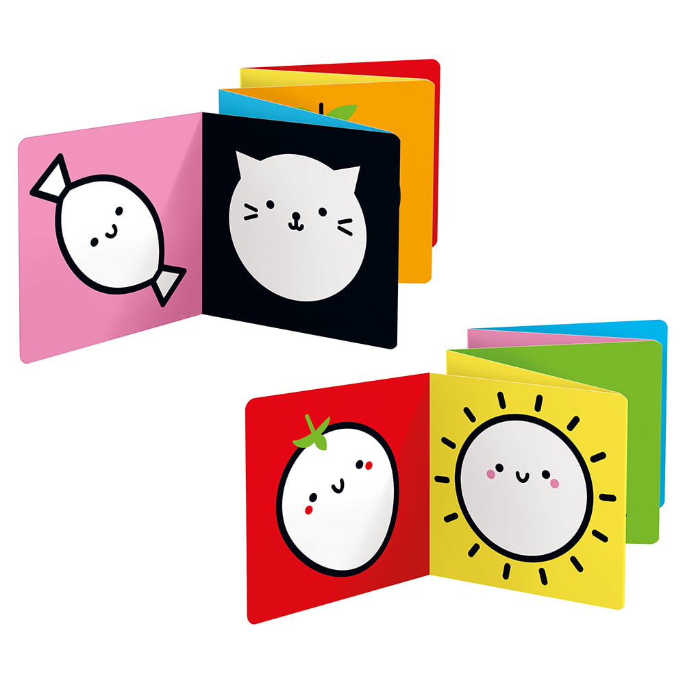 Kleurboeken met schrijf- en gripkleuren (18m+)