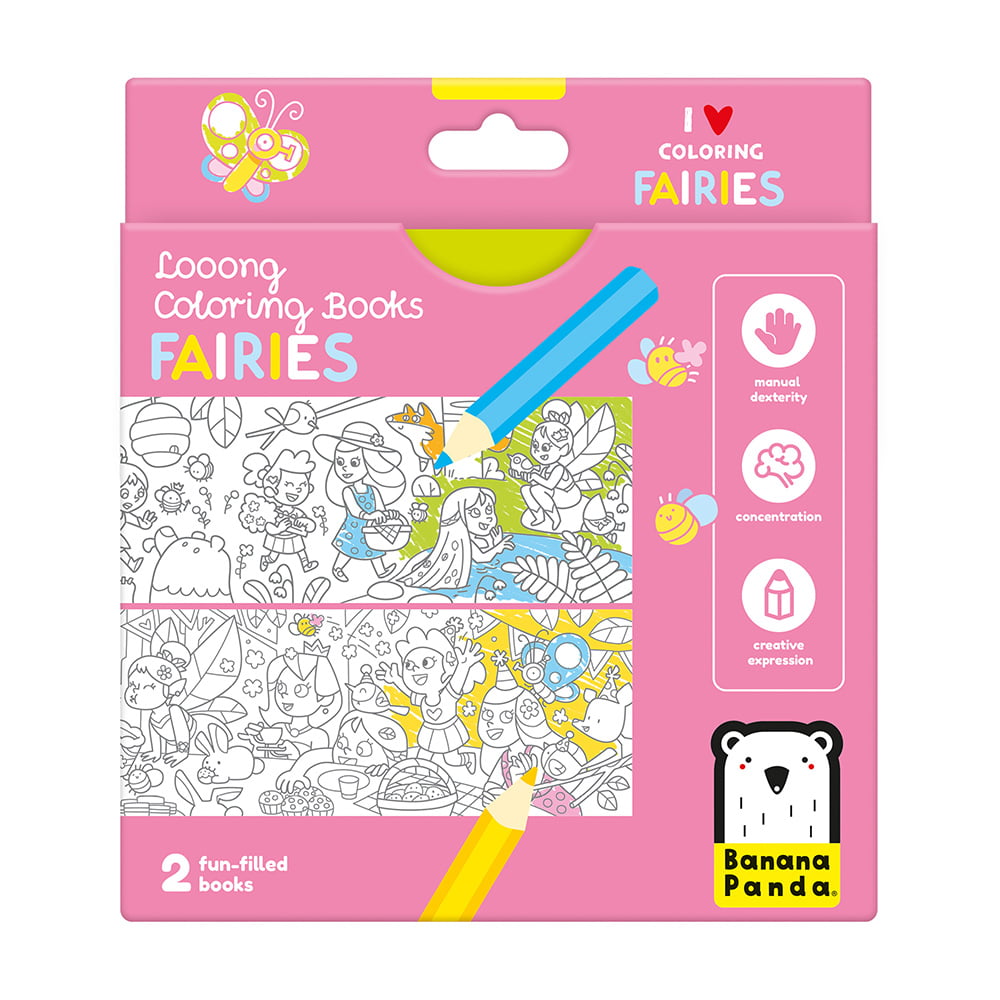 Livres de coloriage Fées (4+)
