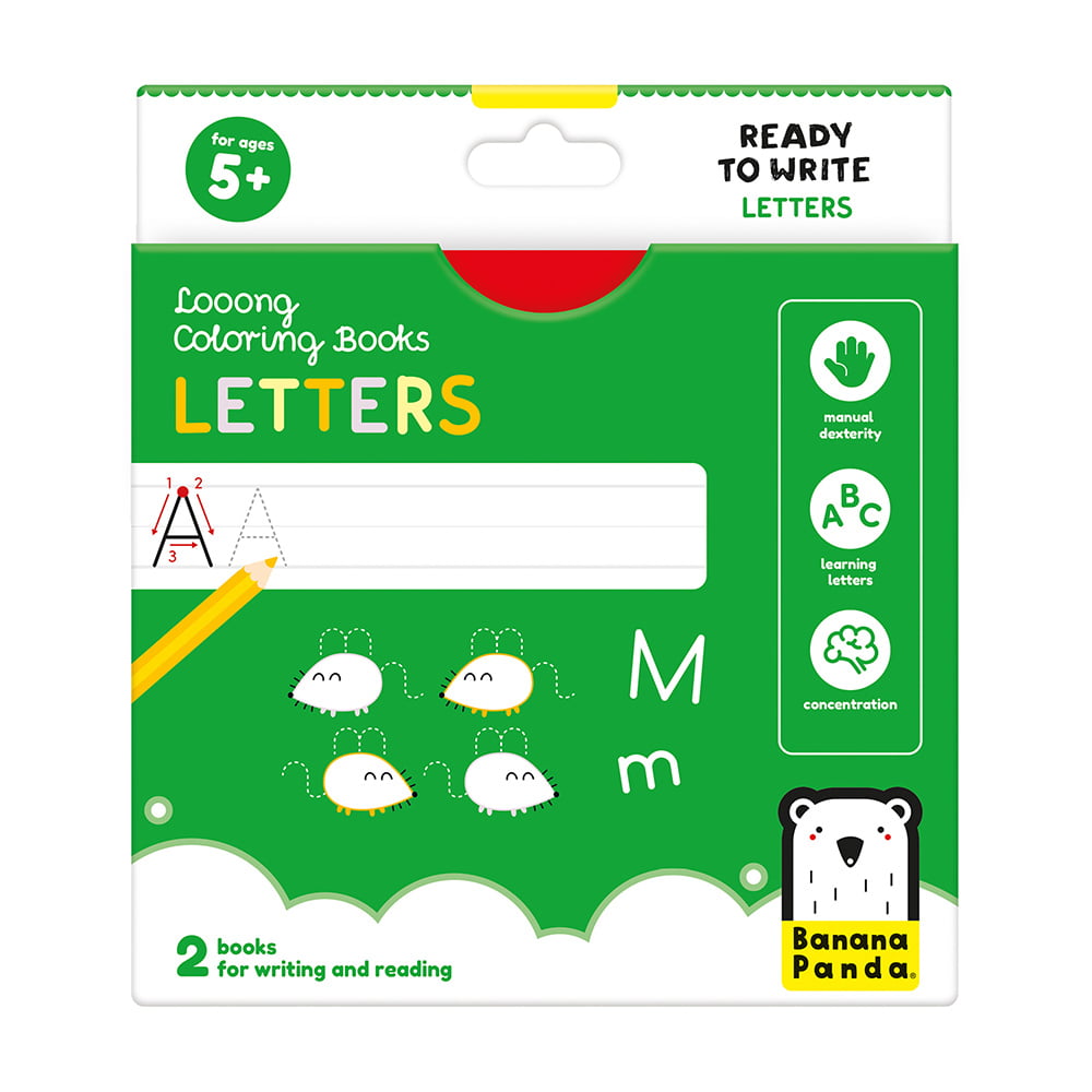 Livres de coloriage Lettres (5+)