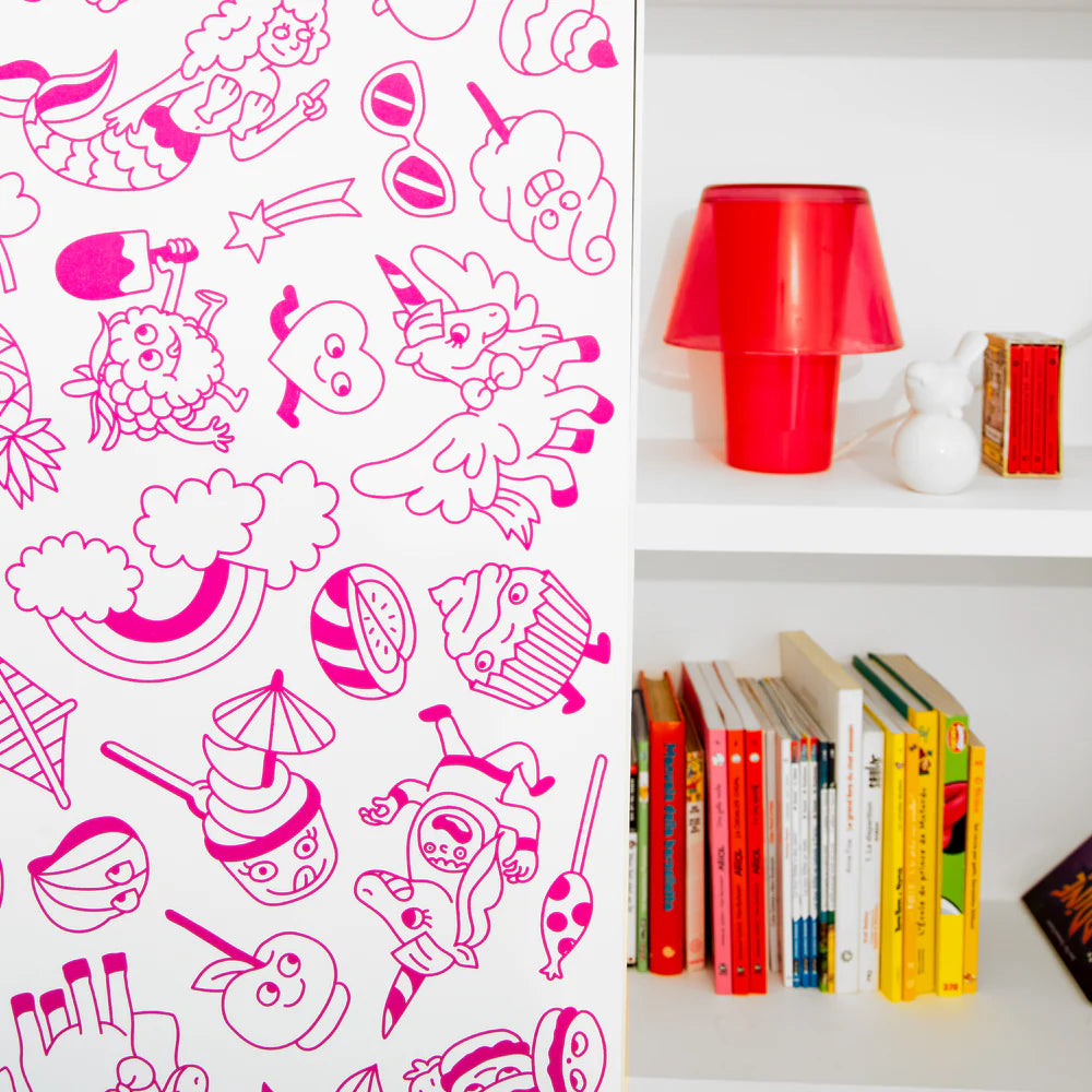 5 METERS TO UNROLL COLORING PAGE - Dreamland