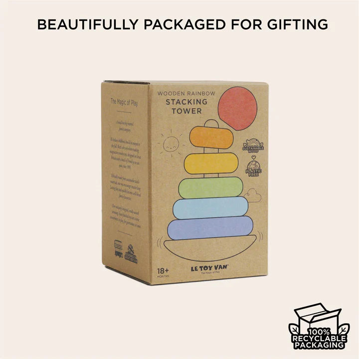 Rainbow Stacking Tower