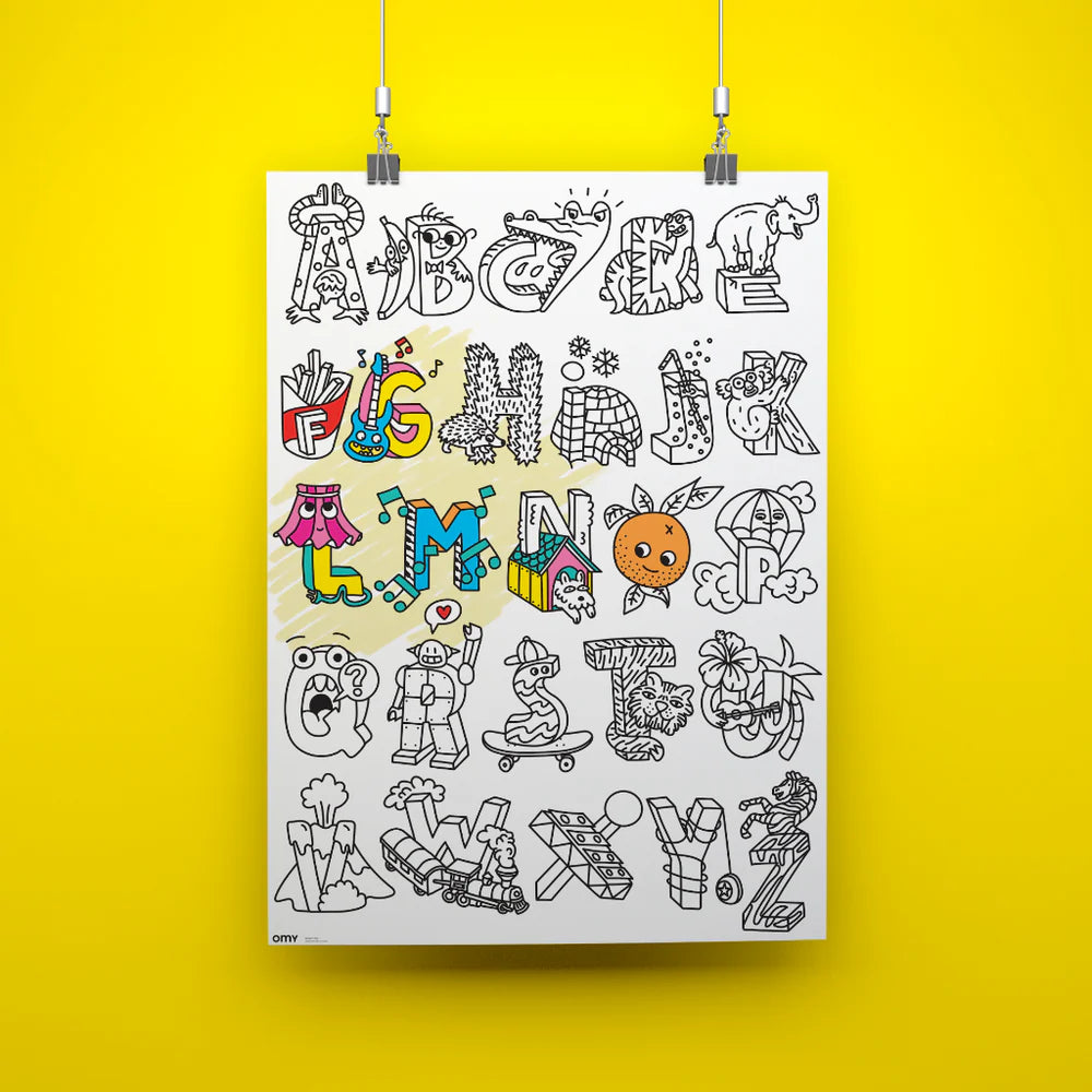 ABC - Reuzenposter