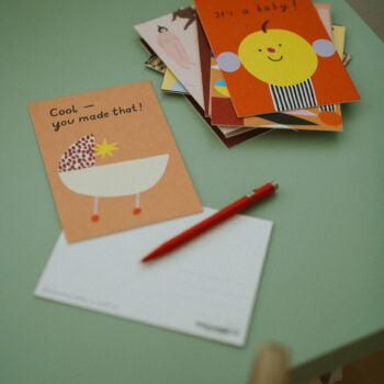 Carte postale de l'ours du cirque