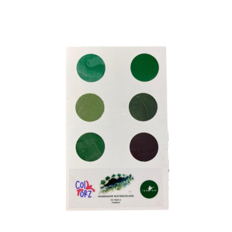 Handmade FZ Trio 3 Forest Watercolour Trial Set