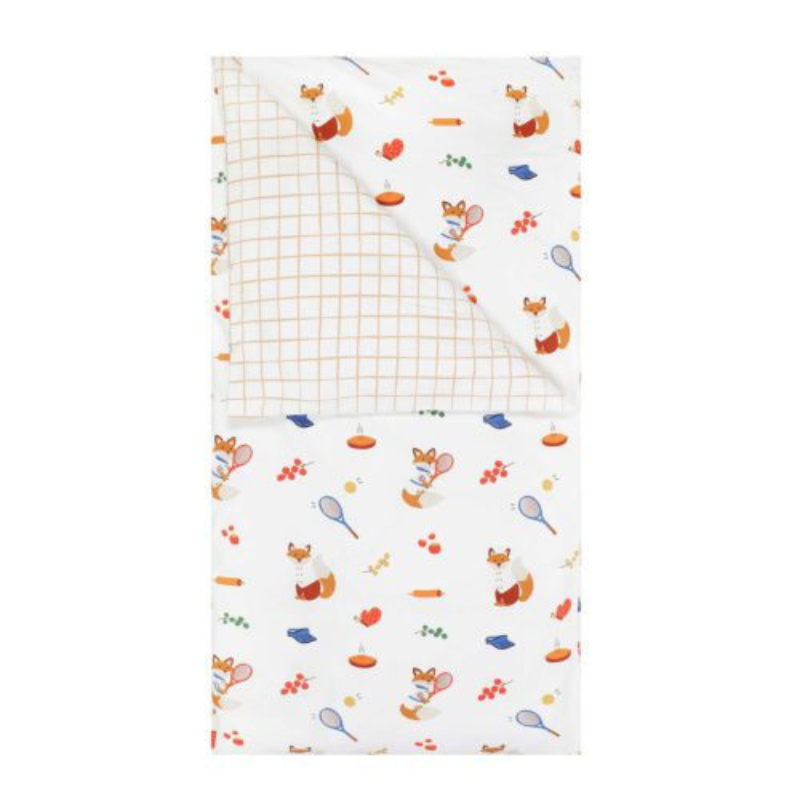Kids Duvet Cover & Pillow Case – Fox, The Gourmet