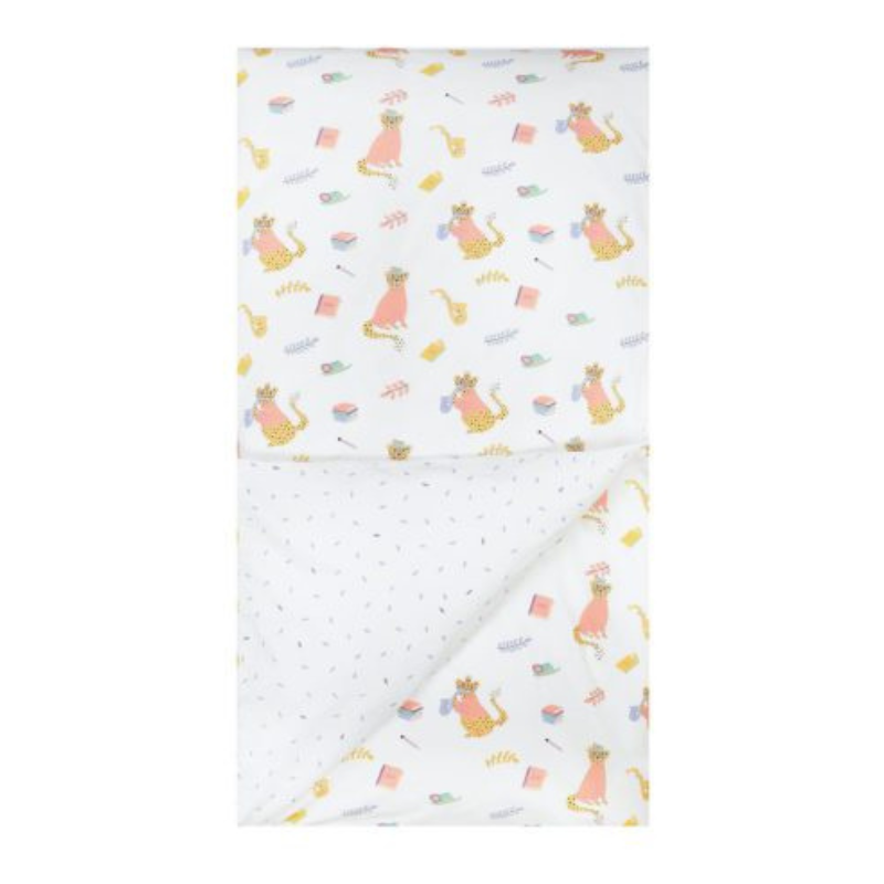 Kids Duvet Cover & Pillow Case – Leopard, The Writer