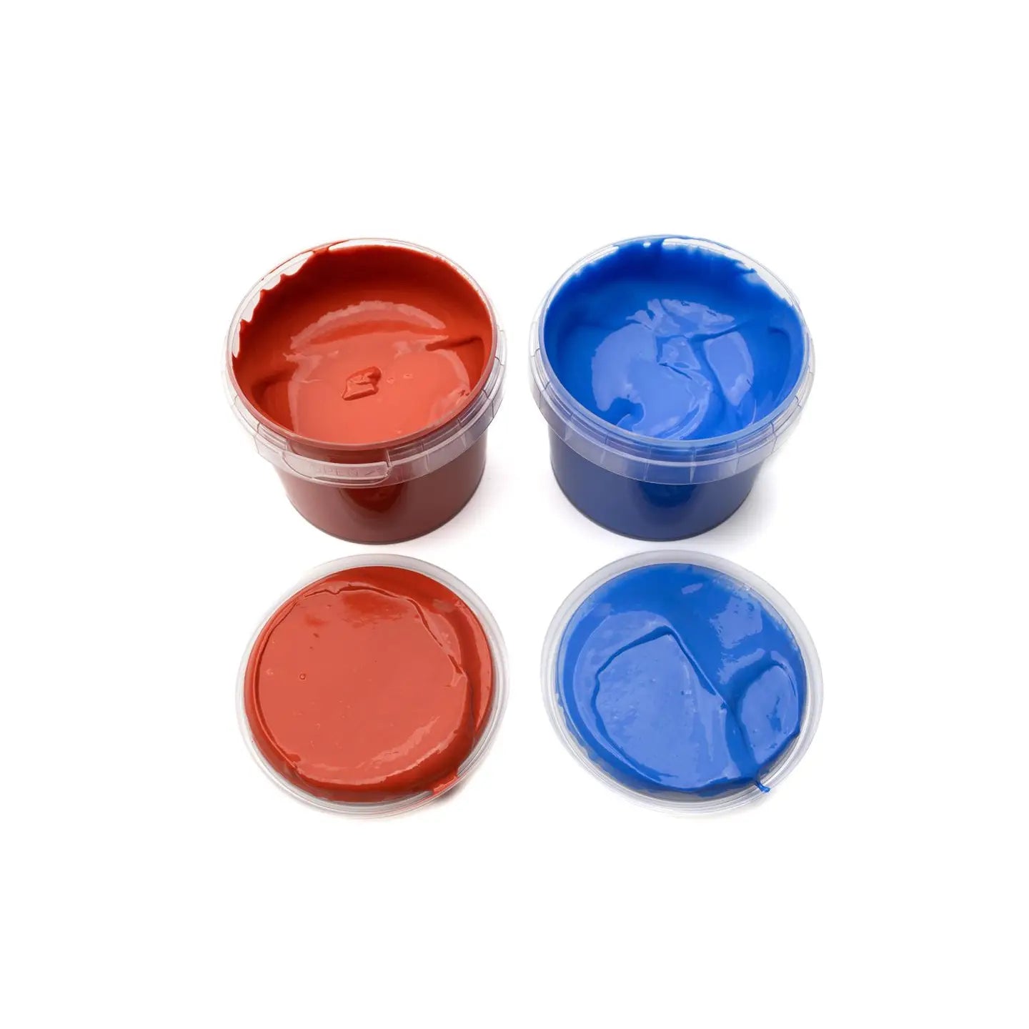 Organic Vegan Finger Paints Set of 2 “Nori” Blue/Red