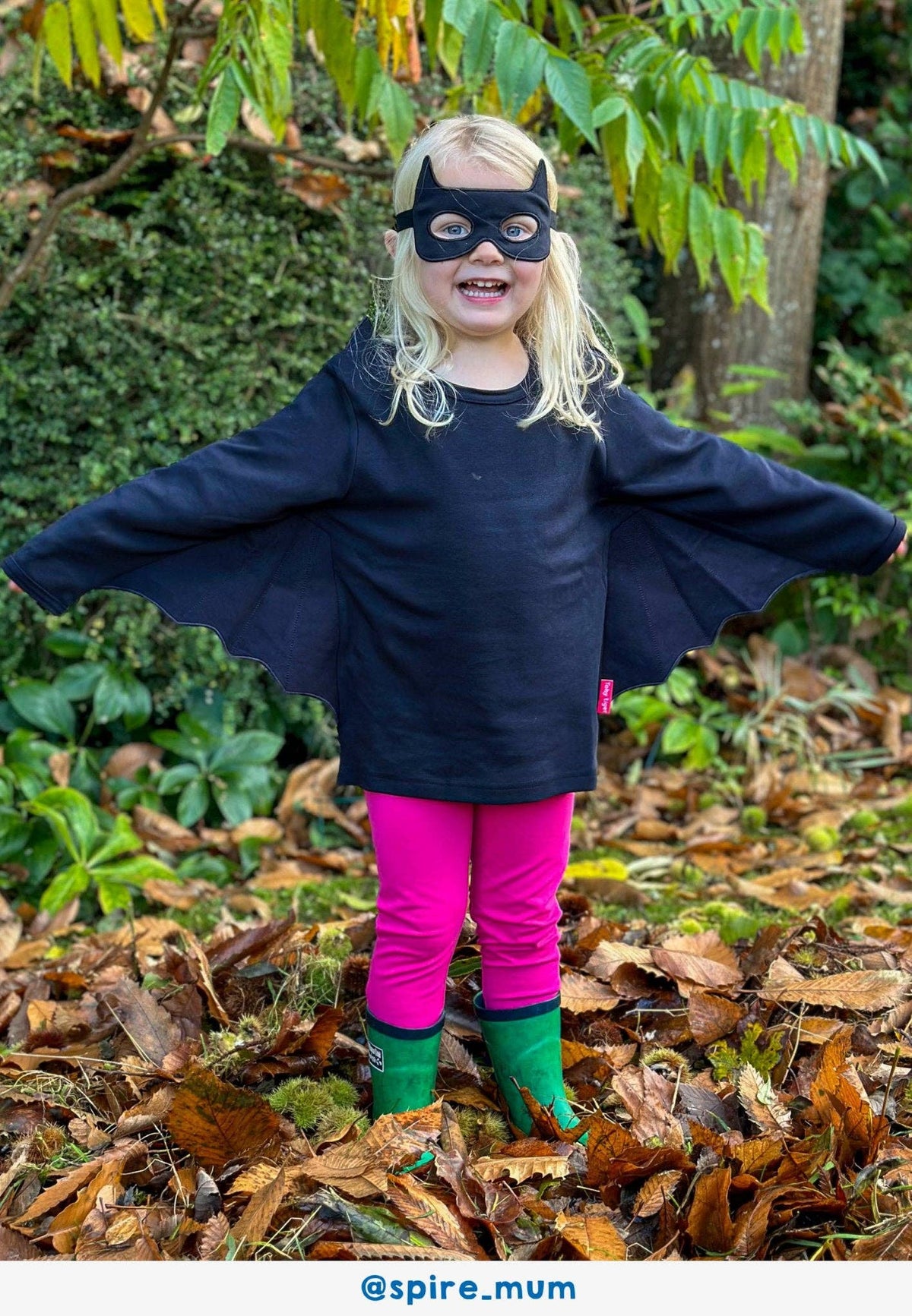 Organic Cotton Bat Dress-Up Set, 2-3y