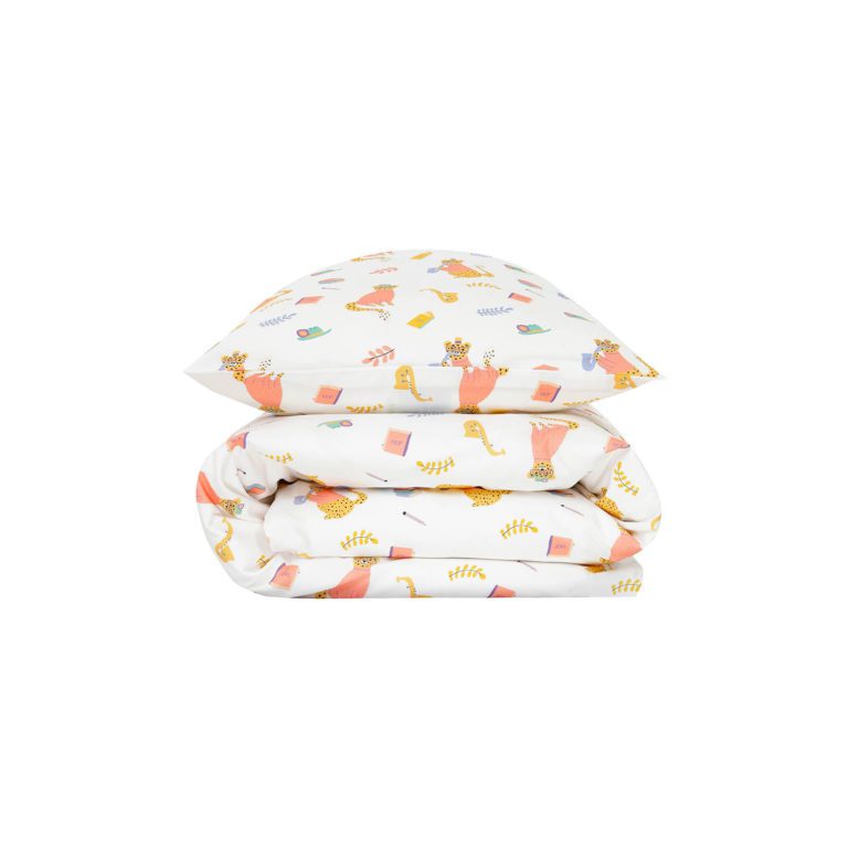 Baby Duvet Cover & Pillow Case – Leopard, The Writer