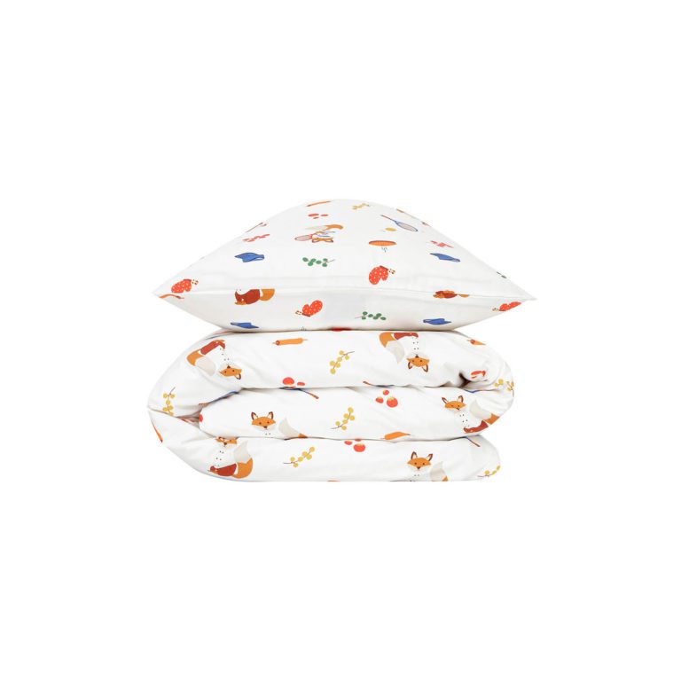 Baby Duvet Cover & Pillow Case – Fox, The Gourmet