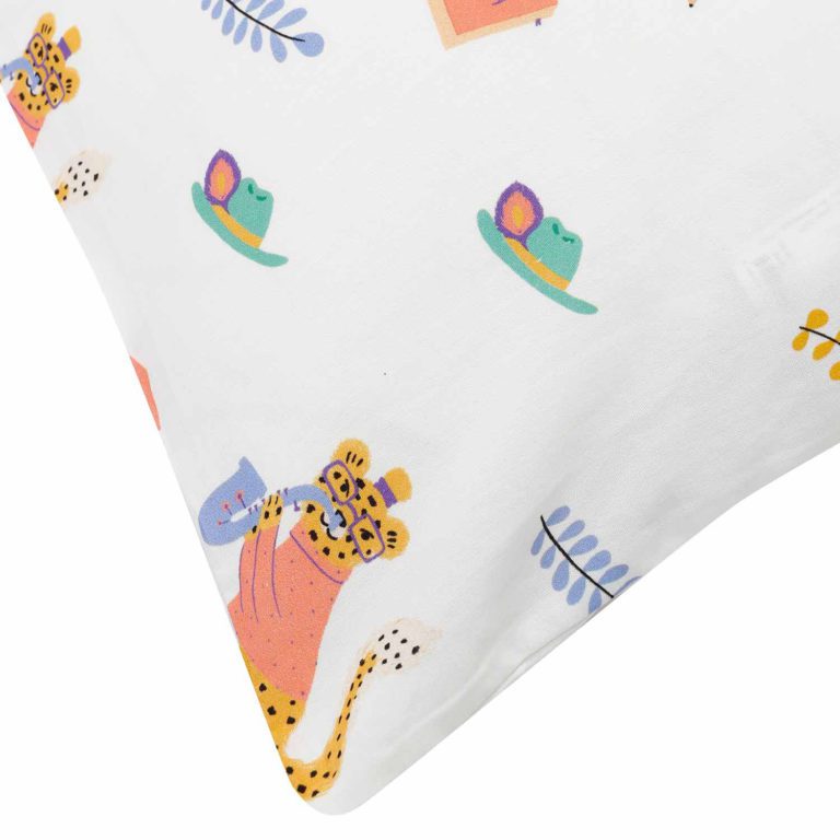 Baby Duvet Cover & Pillow Case – Leopard, The Writer
