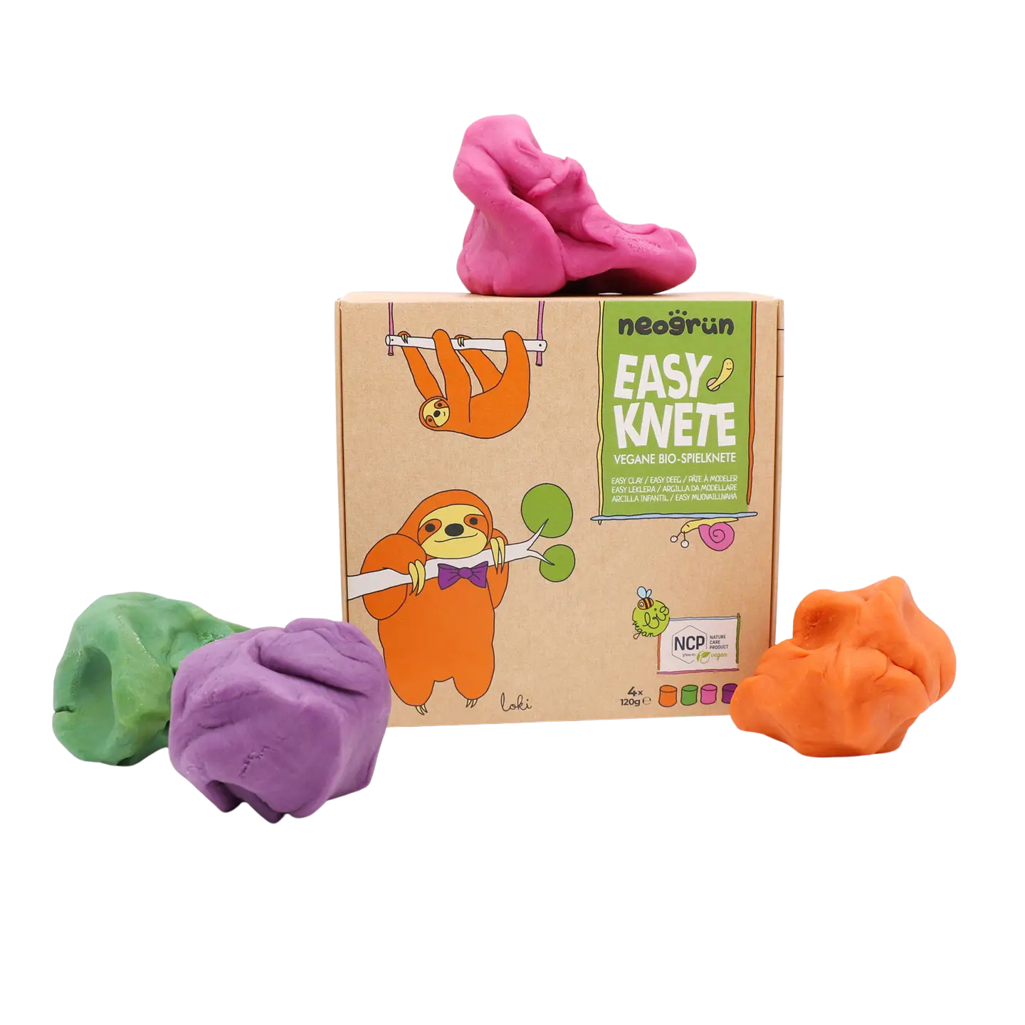 Lot de 4 pâtes faciles bio et végétaliennes « Loki »