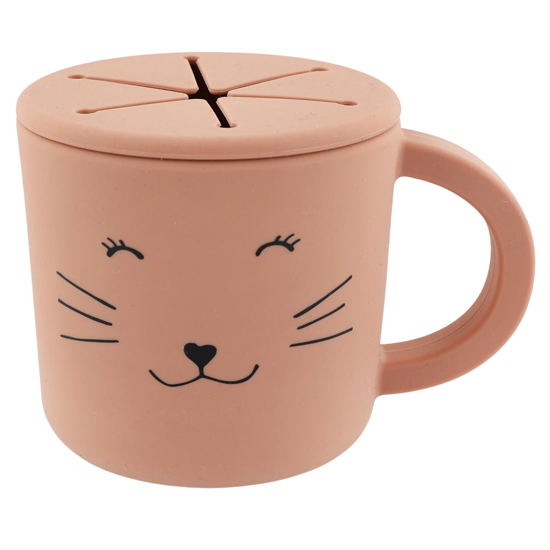 Silicone snack cup - Mrs. Cat