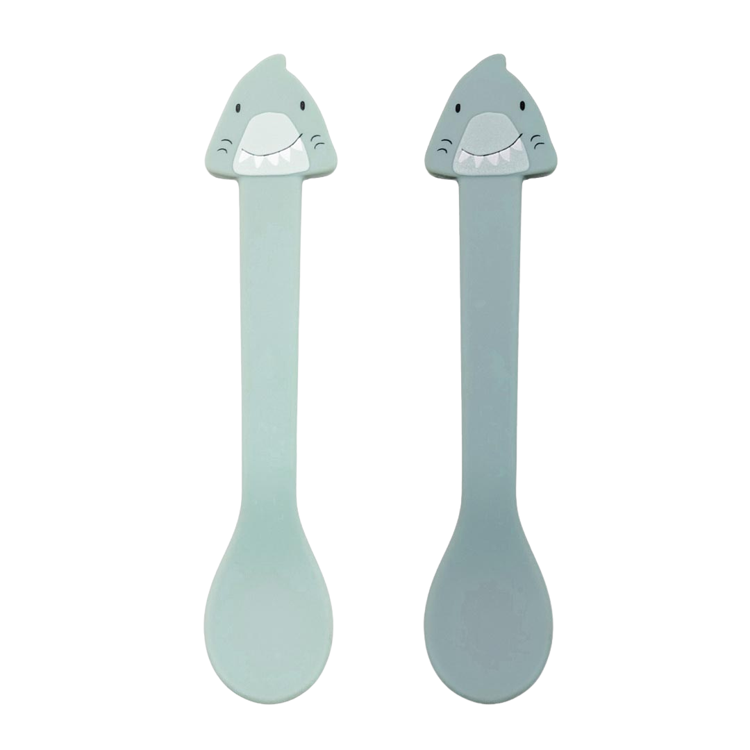 Silicone spoon 2-pack - Mr. Shark