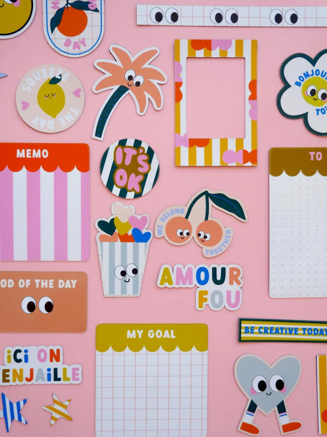 Magnetische stickers - Les P'tits MOOD