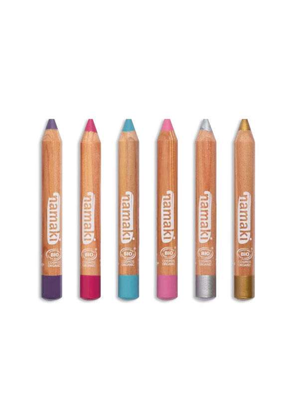 Make-up Jumbo Pencils Set- 6 Colors Enchanted Worlds