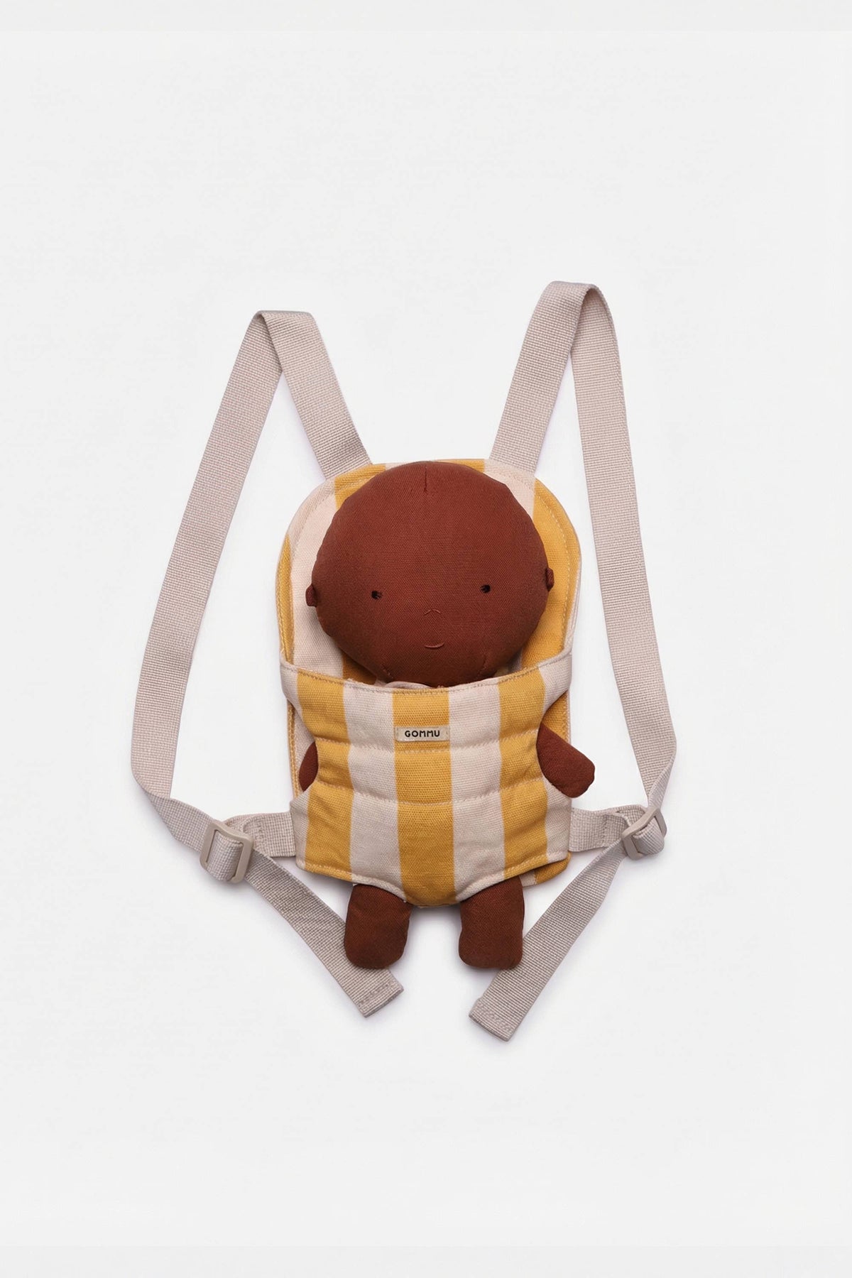 Gommu Doll Carrier: SOFT YELLOW/LIGHT CREAM