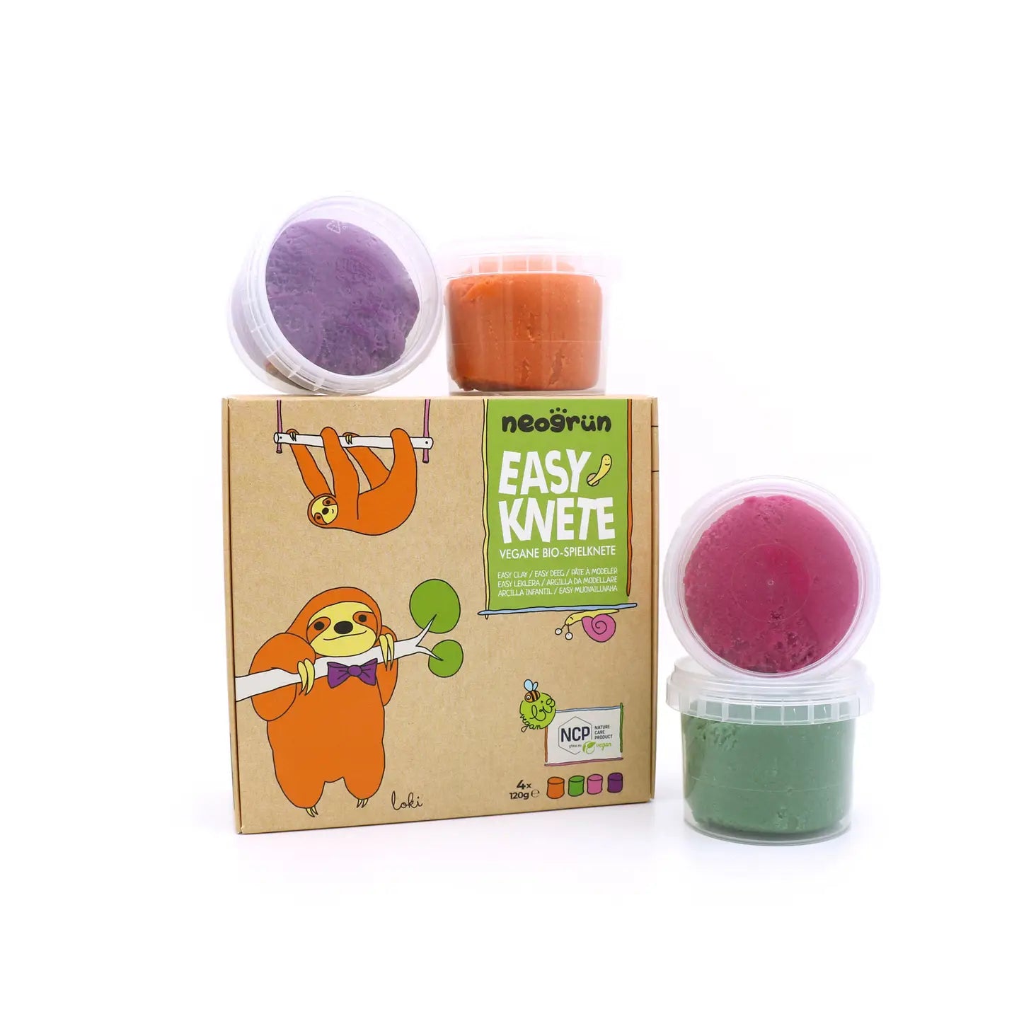 Lot de 4 pâtes faciles bio et végétaliennes « Loki »
