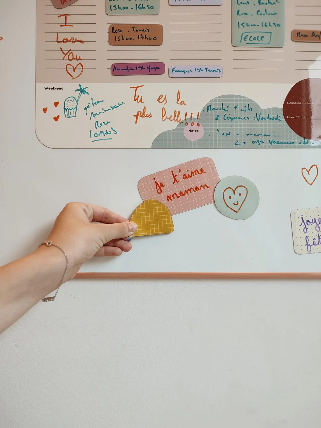 Magnetische plakbriefjes - Les P'tites NOTES 