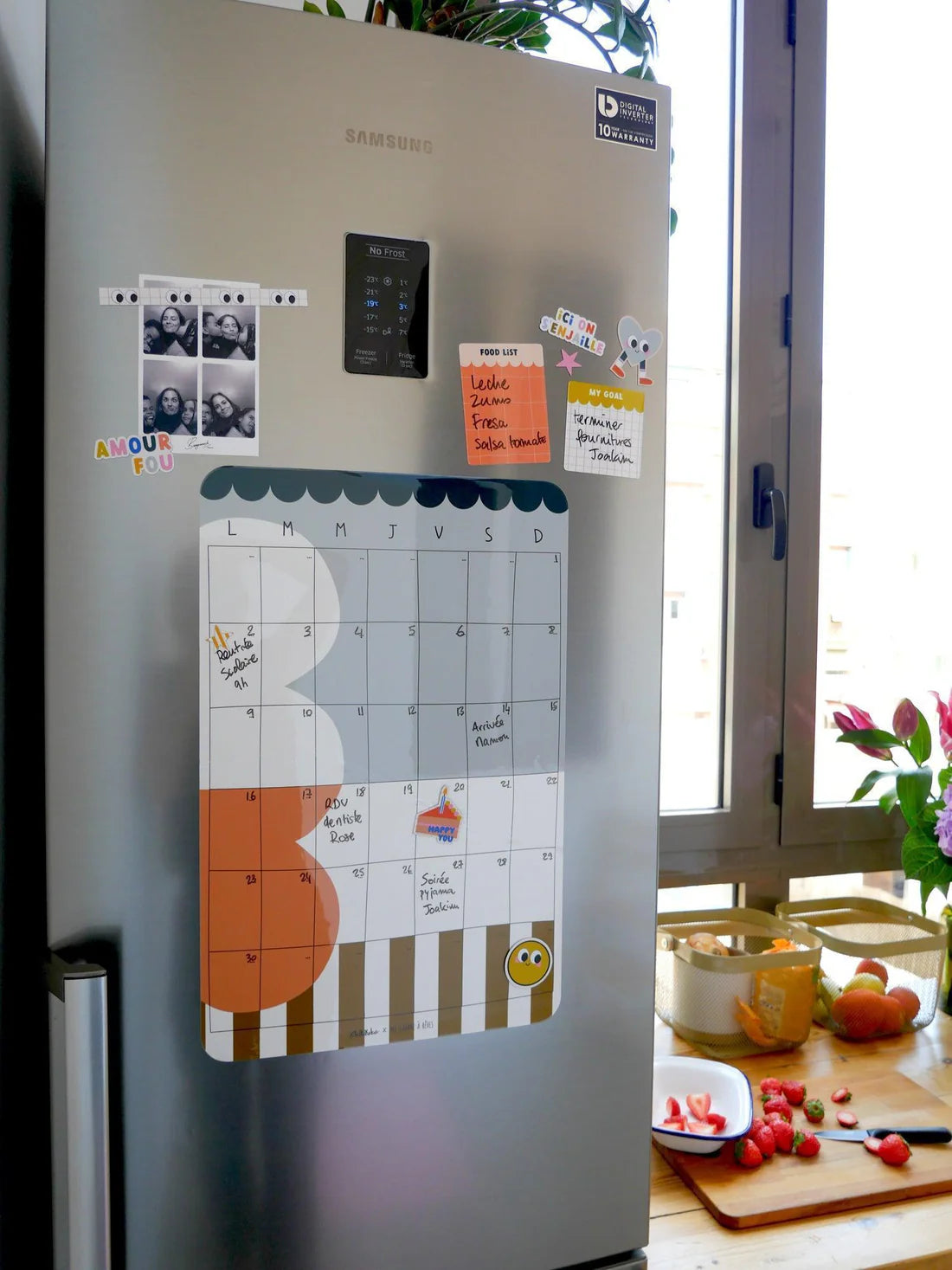 Notes autocollantes magnétiques - Les P'tites NOTES 